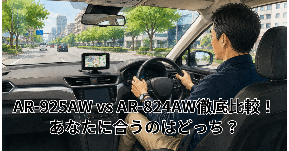 AR-925AW vs AR-824AW徹底比較！あなたに合うのはどっち？