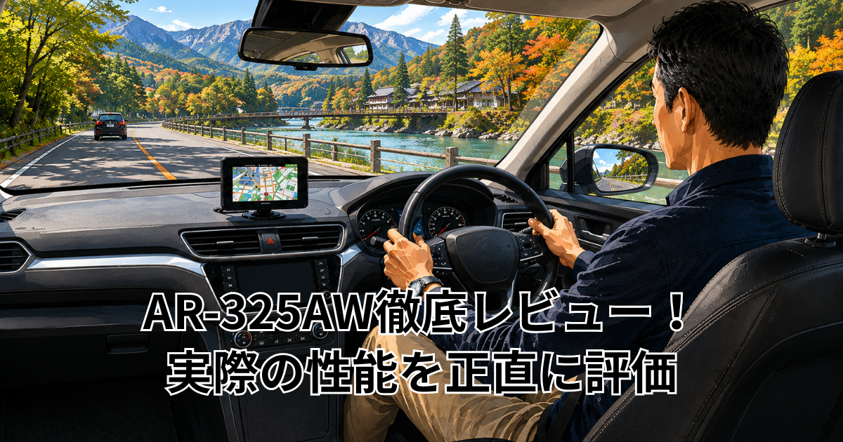 AR-325AW徹底レビュー！実際の性能を正直に評価
