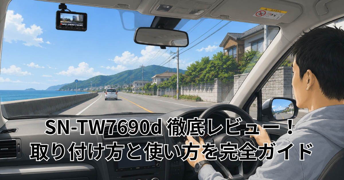 SN-TW7690d 徹底レビュー！ 取り付け方と使い方を完全ガイド