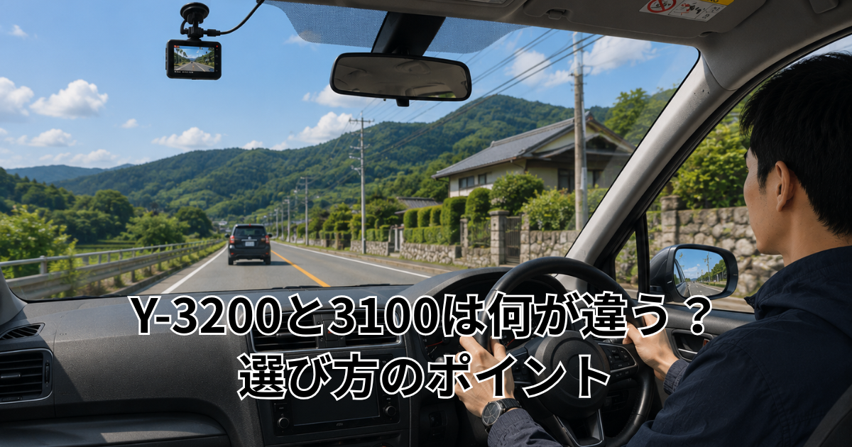 Y-3200と3100は何が違う？選び方のポイント