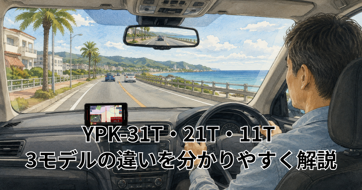 YPK-31T・21T・11T 3モデルの違いを分かりやすく解説