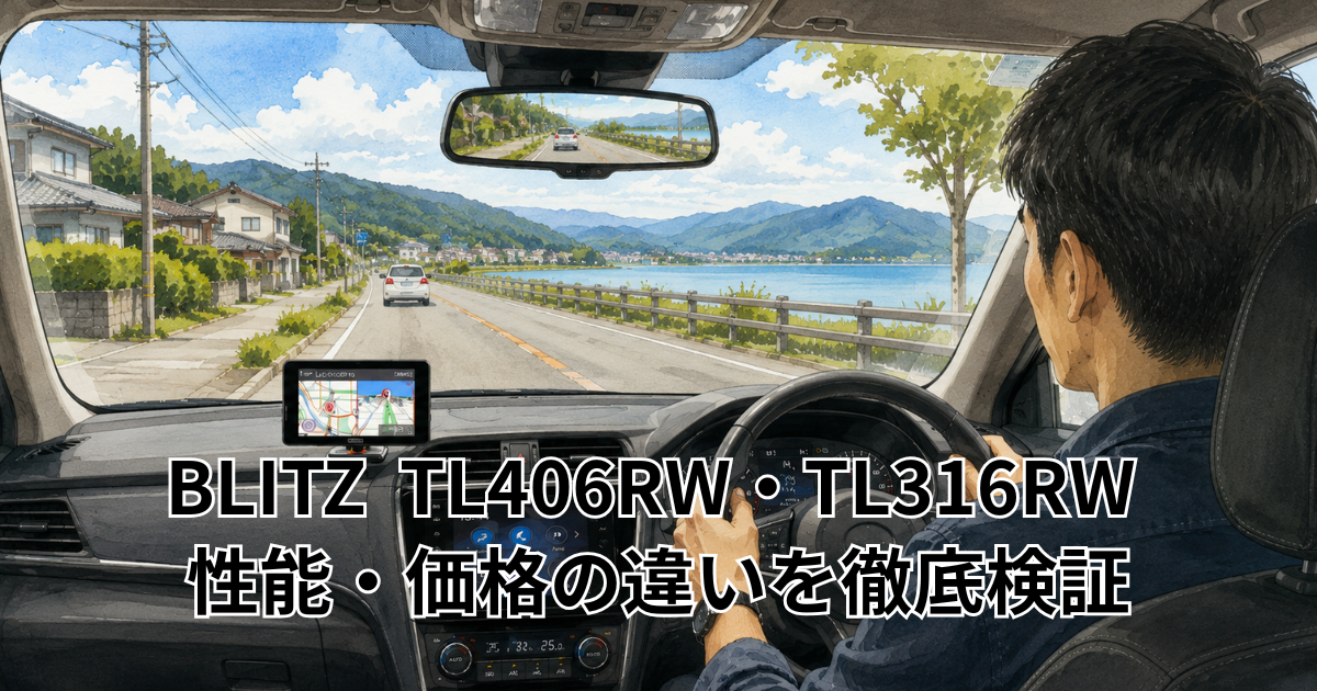 BLITZ TL406RW・TL316RW 性能・価格の違いを徹底検証