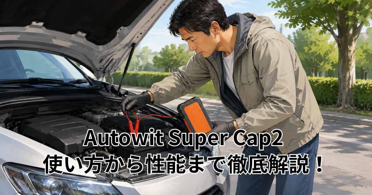 Autowit Super Cap2 使い方から性能まで徹底解説！