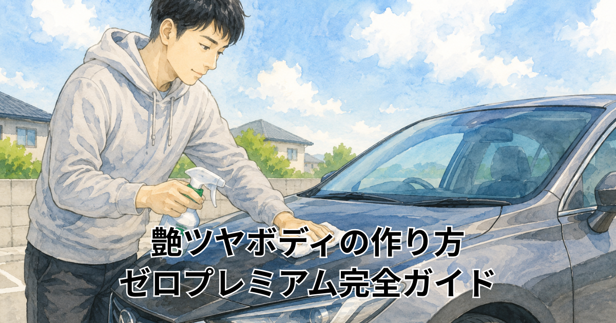 艶ツヤボディの作り方 ゼロプレミアム完全ガイド