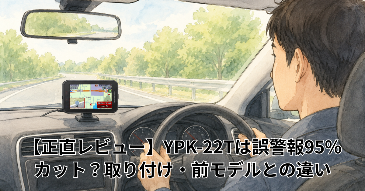 【正直レビュー】YPK-22Tは誤警報95%カット？取り付け・前モデルとの違い